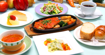 チキンステーキコース　3,500円（税込）