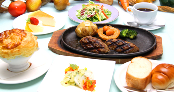 荷車屋ハンバーグコース　4,000円（税込）